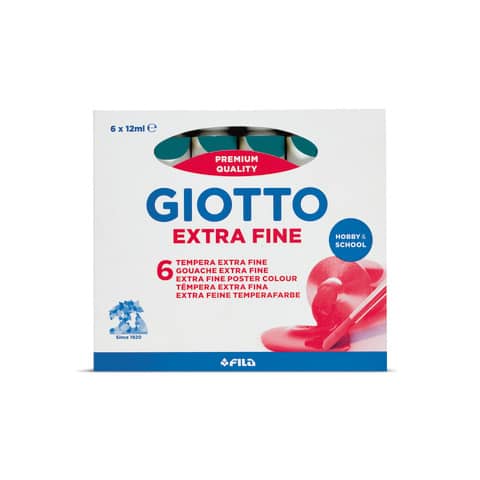 Tempere GIOTTO Extra 12 ml turchese F35201800